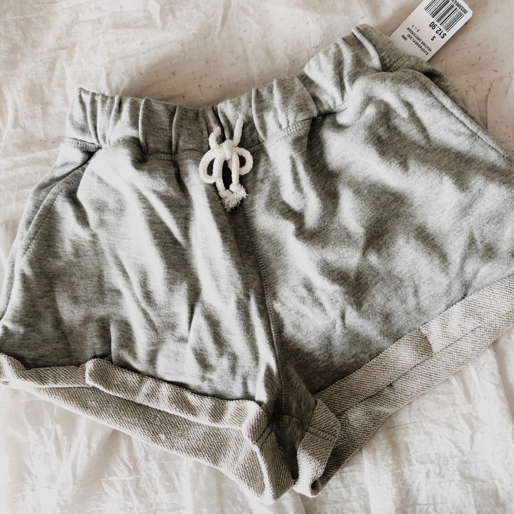 Forever 21 - Gray cuffed lounge shorts